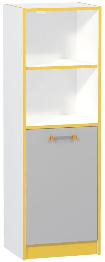 Стеллаж Mobi Альфа 09.135 (Солнечный Свет/Серый/Белый Премиум)