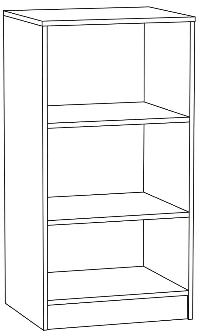 Стеллаж Mobi Гудвин 13.25 (Гикори Рокфорд Натуральный/Бензин/Мята) - 2