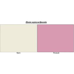 Etajera Неман Teddi Rozaliya Ш45-1ПД1 Cream/Pink (Dreapta) Thumb