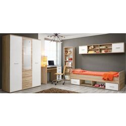 Raft suspendat Tempo Kondela Emio Typ 7 (Sonoma Oak/White) Thumb