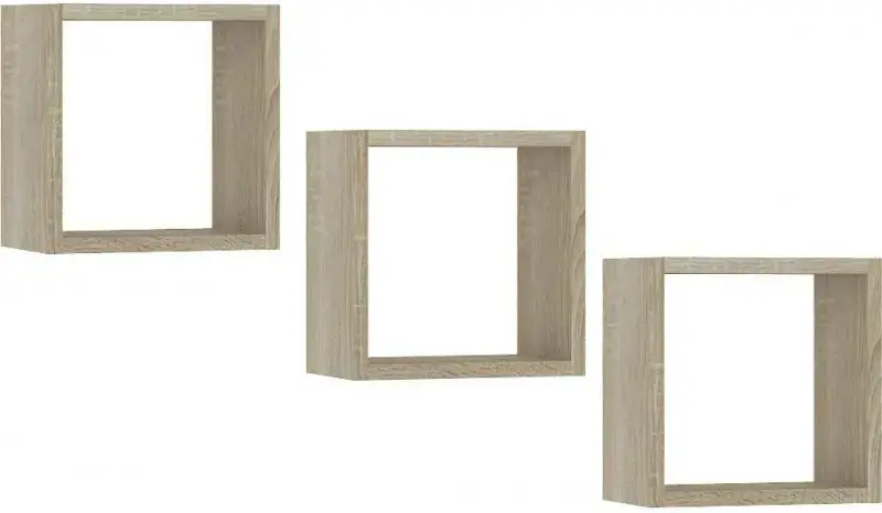 Полка Akord 3szt 25x25 (Sonoma Oak)