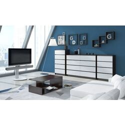 Полка Akord 3szt 25x25 (Wenge) Thumb