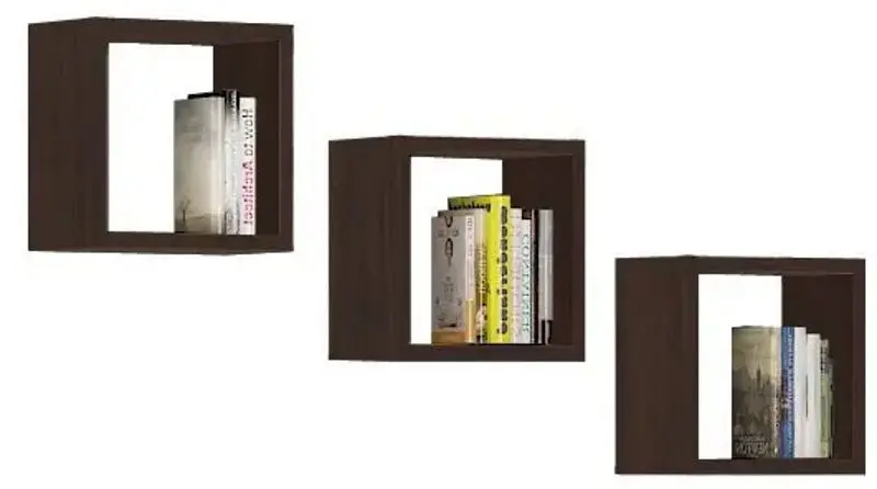 Полка Akord 3szt 25x25 (Wenge)