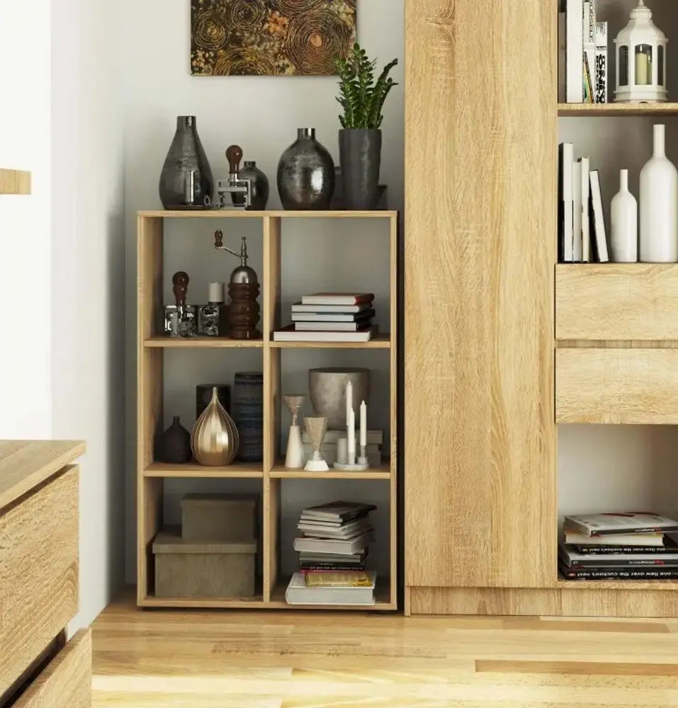 Etajera Akord Quad 6 (White)