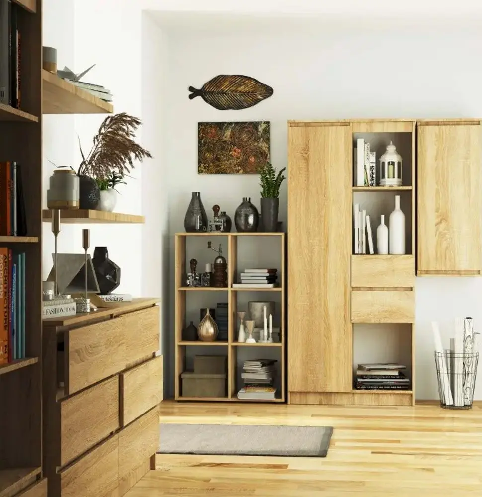 Etajera Akord Quad 6 (White)