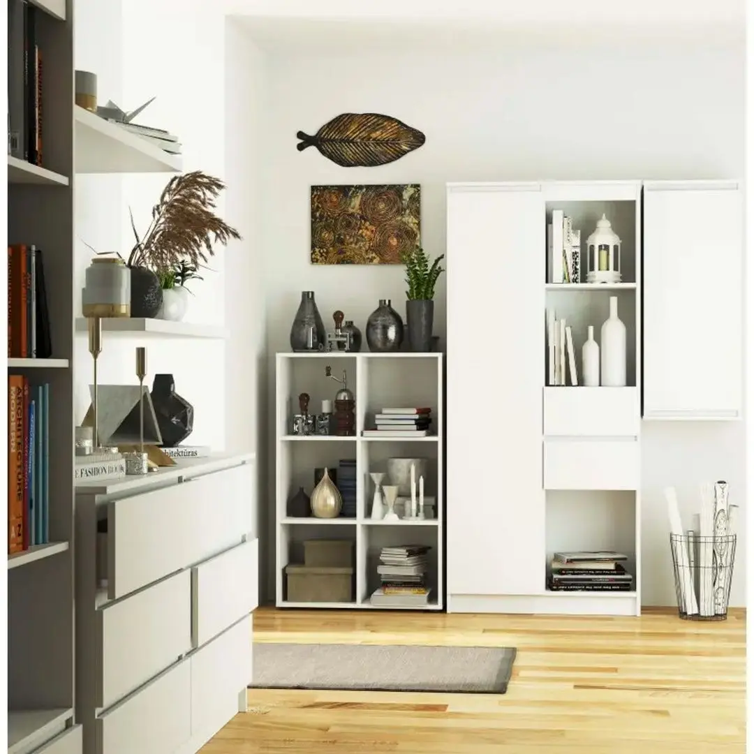 Etajera Akord Quad 6 (White)