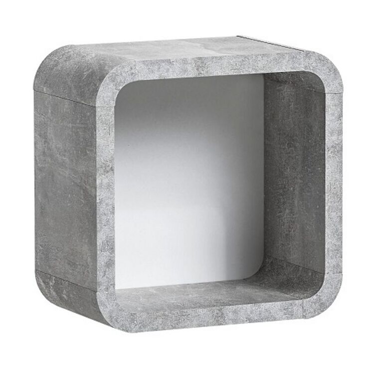 Полка ASM Wally AJW WY 01 (Concrete/White Gloss)