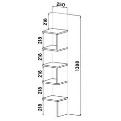 Raft BonMebel Snake 3 (Milk Oak) Thumb