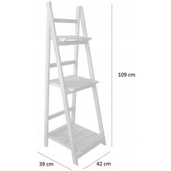 Стеллаж Chomik PHO8423 (Natural/White) Thumb