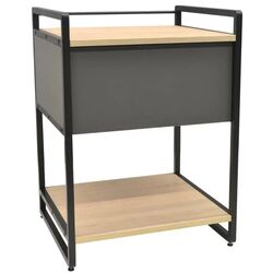 Tumba pentru imprimantă DP 50 1 sertar (Wood/Grey/Black)