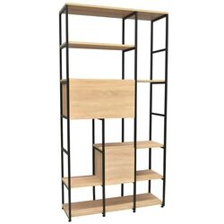 Стеллаж DP Rio 3 Plus (Sonoma/Black)