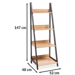 Стеллаж Signal Matis A (Oak/Dark Brown) Thumb