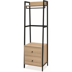 Etajera Signal Sol B (Black/Oak)