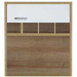 Надставка Fadome Milano MI5 (Riviera Oak/White Gloss)