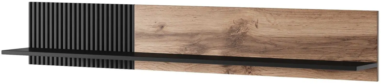 Полка Halmar Random P-1 (Wotan Oak/Black)