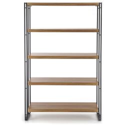 Etajera Halmar Bolivar REG-2 (Golden Oak/Black) Thumb