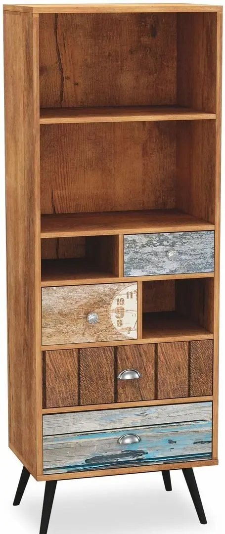 Etajera Halmar Mezo Reg1 (Multicolor)