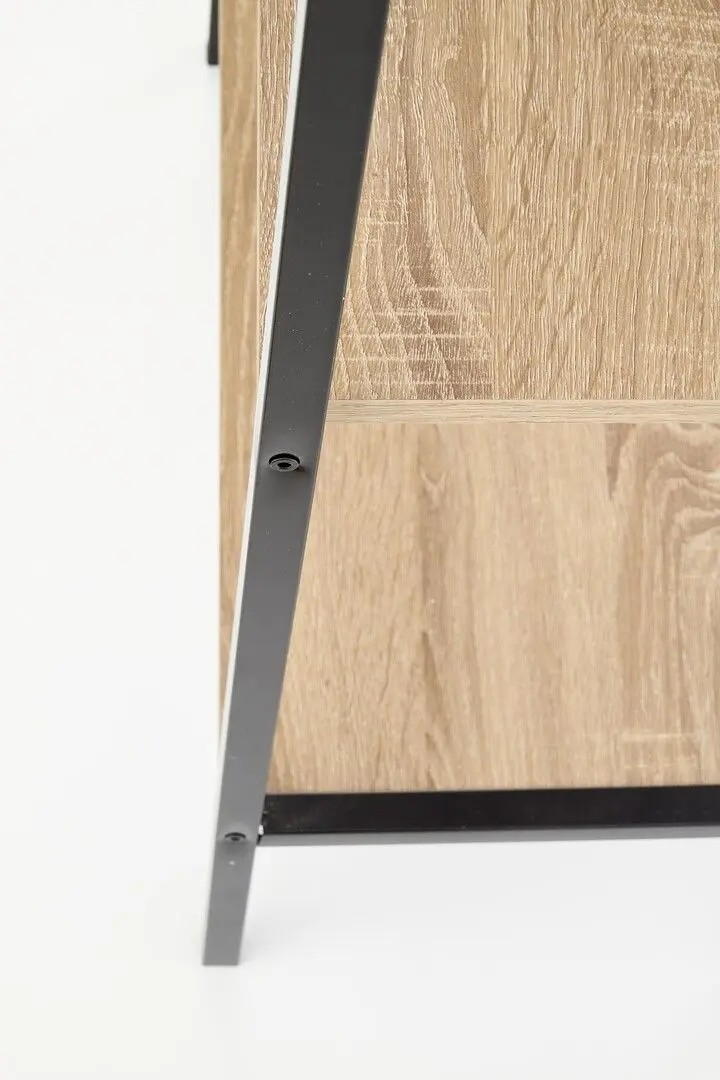 Etajera Halmar Narvik REG1 (Sonoma Oak/Black)