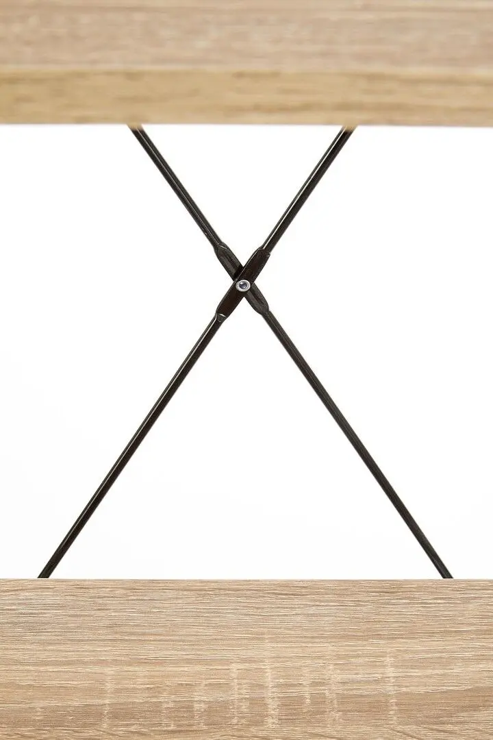 Etajera Halmar Narvik Reg2 (Black/Sonoma Oak)