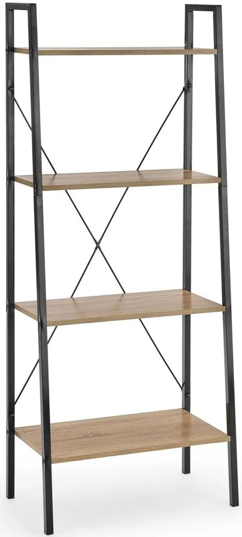 Etajera Halmar Narvik Reg2 (Black/Sonoma Oak)