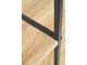 Etajera Halmar REG-19 (Sonoma Oak/Black)