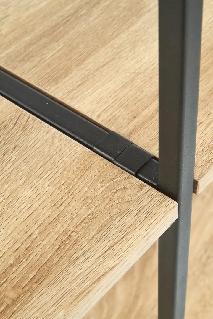 Стеллаж Halmar REG-19 (Sonoma Oak/Black)