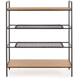 Стеллаж Halmar REG-21 (Golden Oak/Black) Thumb