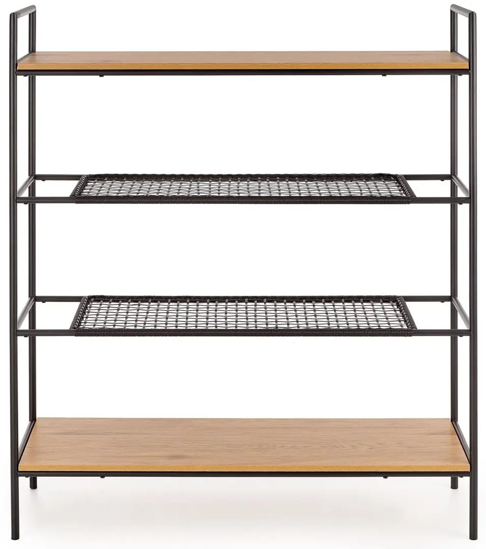 Стеллаж Halmar REG-21 (Golden Oak/Black)