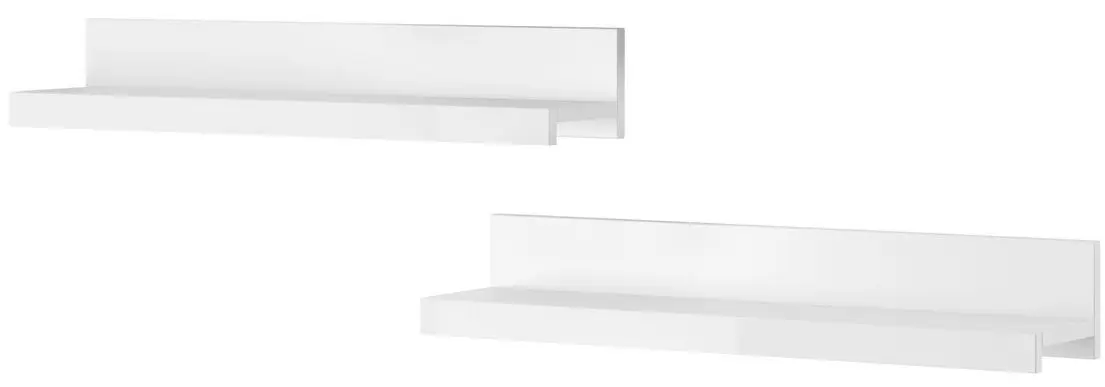 Set rafturi Helvetia India №01 90 (White/White Gloss)
