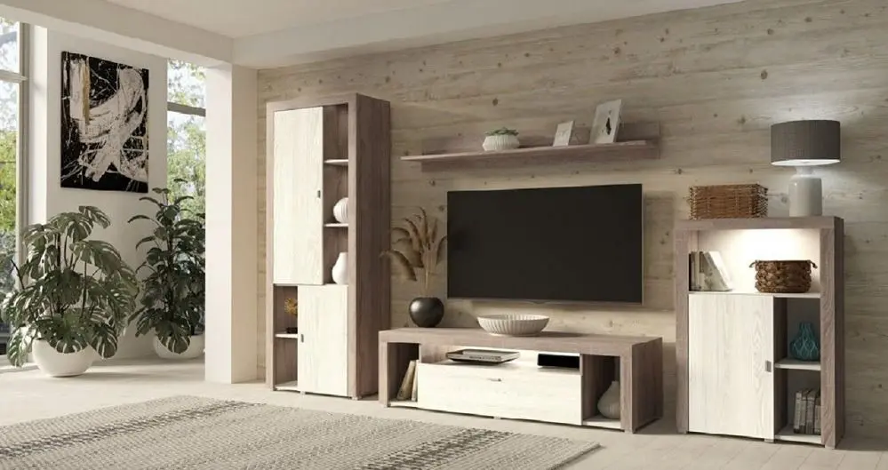 Raft Helvetia Nela №01 152 (Sonoma Oak Truffle)