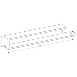 Raft Helvetia Sintra №02 180 (Samdal Oak/White) Thumb