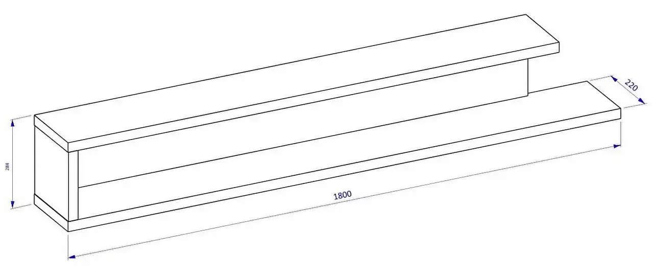 Raft Helvetia Sintra №02 180 (Samdal Oak/White)