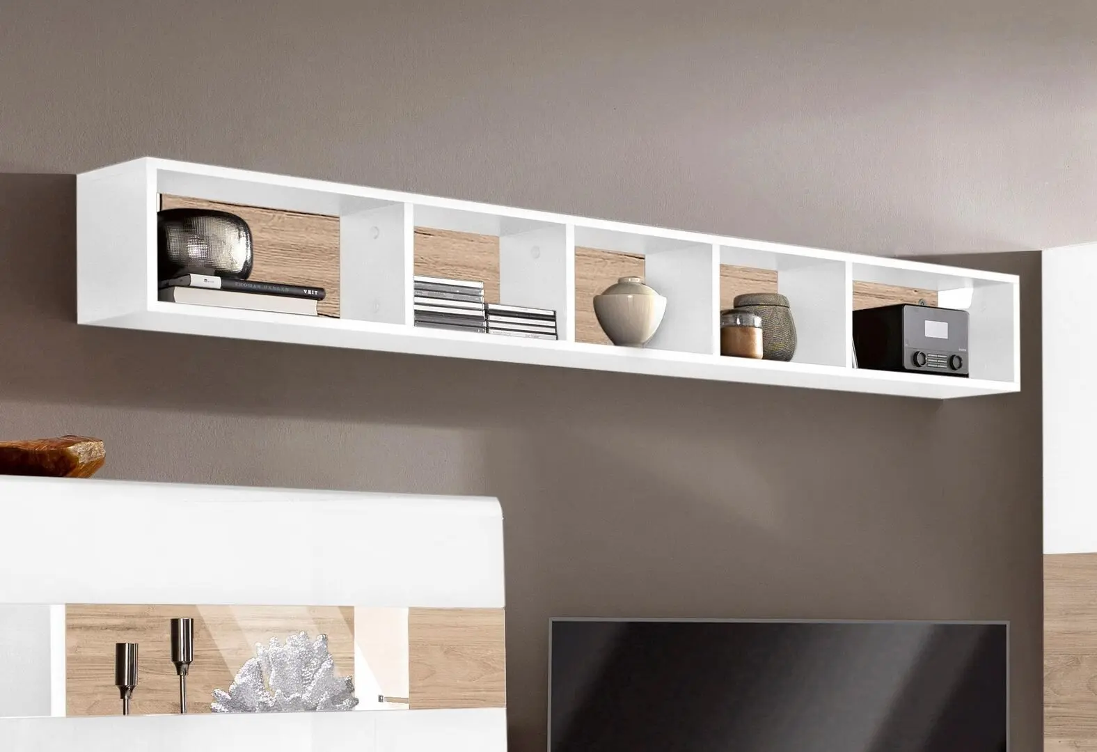 Raft Helvetia Toledo №02 170 (White/Light Sanremo Oak)