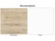 Raft Helvetia Toledo №02 170 (White/Light Sanremo Oak)