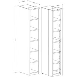 Etajera Helvetia Optima №15 (White) Thumb