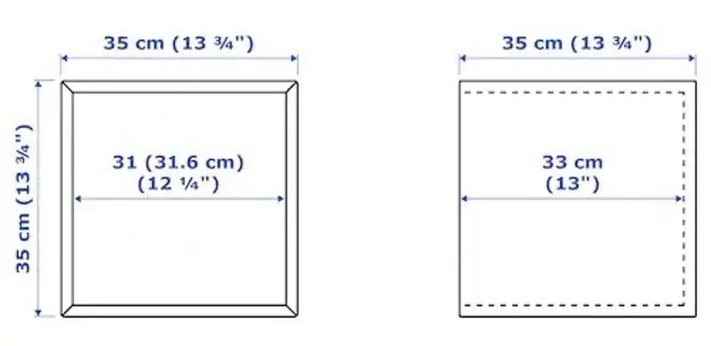 Combinatie de rafturi suspendate Ikea Eket cu usi 175x35x70 (Alb)