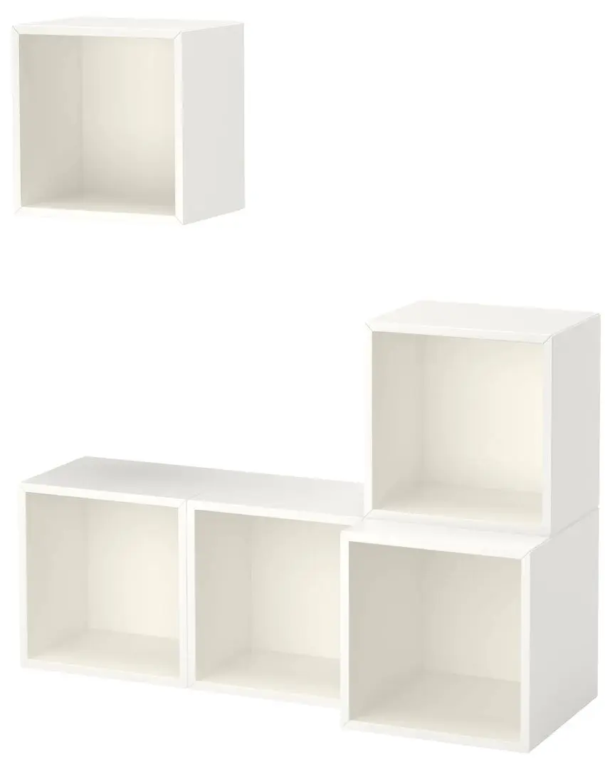 Комбинация полок Ikea Eket 105x35x120 (Белый)