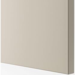 Dulap suspendat Ikea Besta 120x42x38 (Alb/Lappviken Gri Deschis-Bej) Thumb