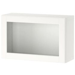 Dulap suspendat Ikea Besta 60x22x38 (Alb/Ostvik Alb)