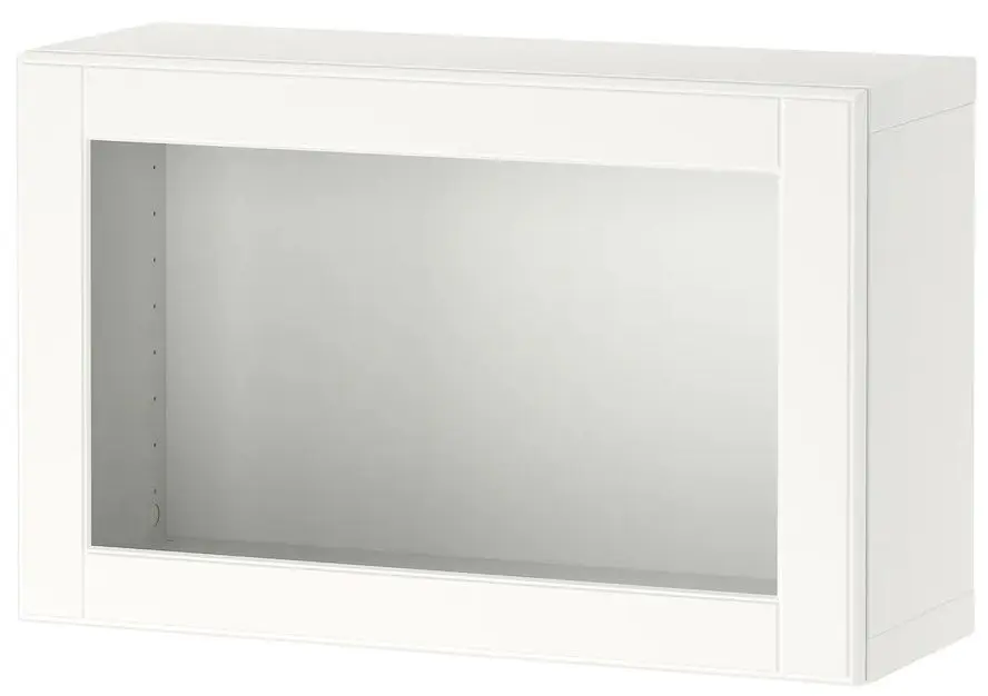 Dulap suspendat Ikea Besta 60x22x38 (Alb/Ostvik Alb)