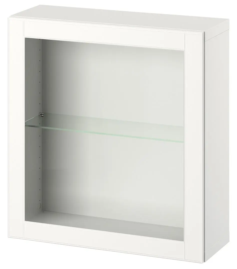 Шкафчик навесной Ikea Besta/Ostvik 60x22x64 (Белый)