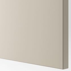 Шкафчик навесной Ikea Besta 60x42x38 (Белый/Лаппвикен Светло-Серо-Бежевый) Thumb