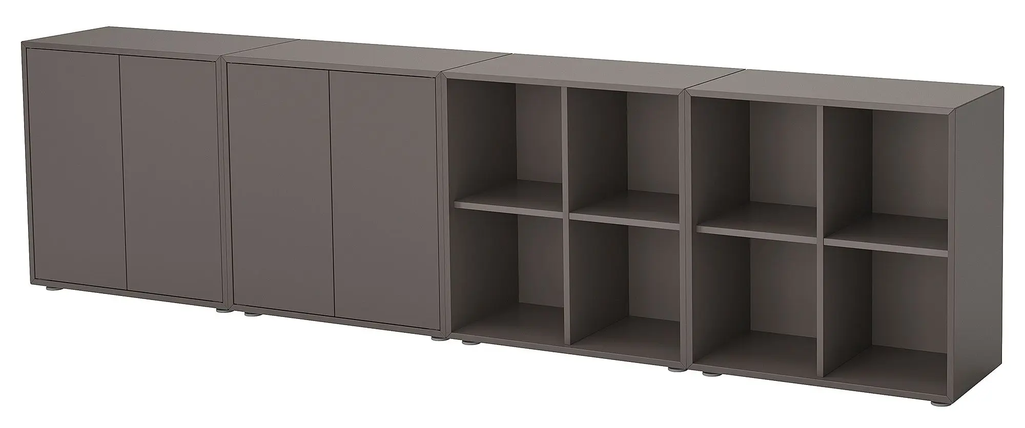 Etajera Ikea Eket 280x35x72 (Gri Inchis)