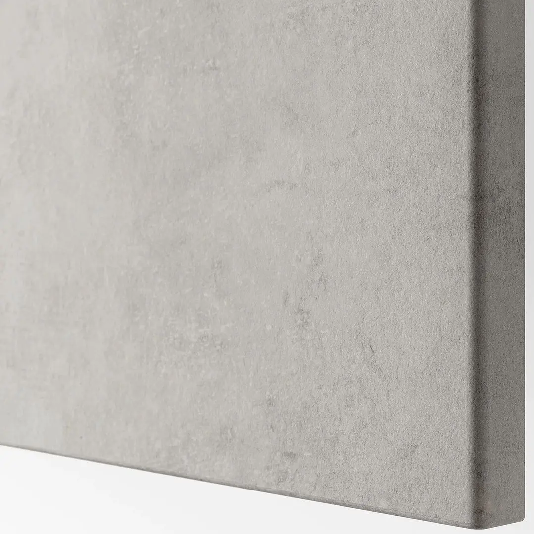 Шкафчик навесной Ikea Besta 60x22x38 (Белый/Каллвикен Серый)