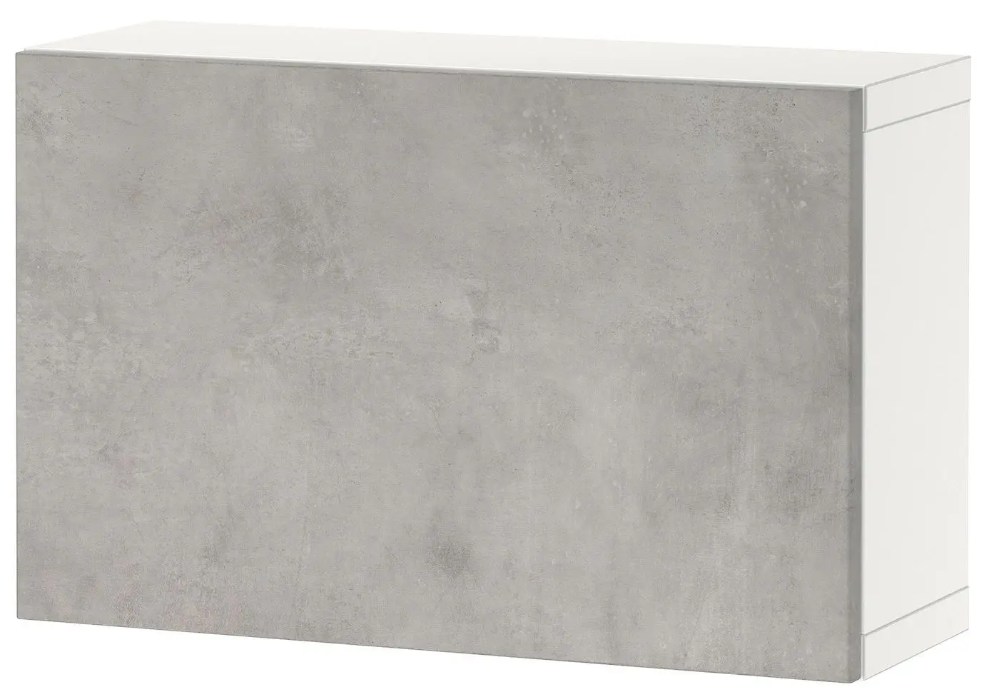 Шкафчик навесной Ikea Besta 60x22x38 (Белый/Каллвикен Серый)