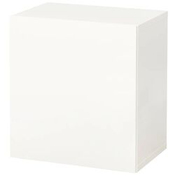 Шкафчик навесной Ikea Besta 60x42x64 (Белый/Лаппвикен Белый)