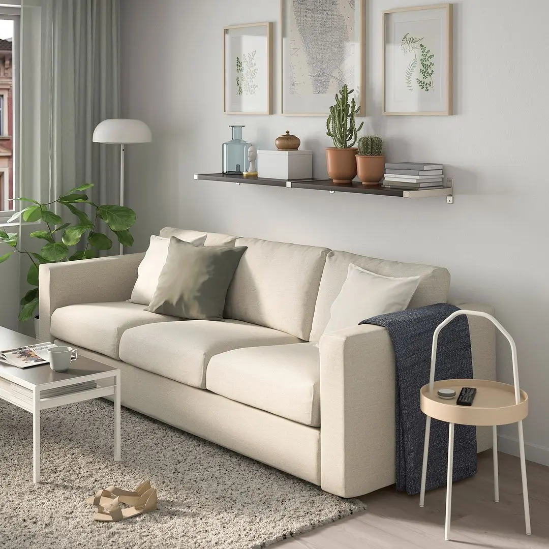 Polita Ikea Bergshult/Granhult 160x30 (Negru-maro/Nichelat)