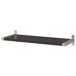 Raft Ikea Bergshult/Granhult 80x30 (Negru-Maro/Nichelat)