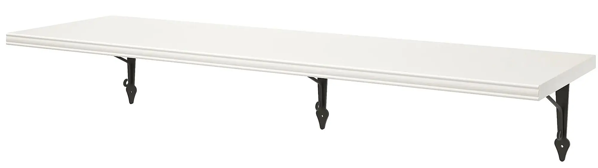 Polita Ikea Bergshult/Krokshult 120x30 (Alb/Antracit)