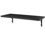 Polita Ikea Bergshult/Krokshult 80x30 (Negru-maro/Antracit)